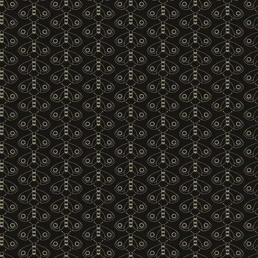 For The Love of Nature - Moths Black