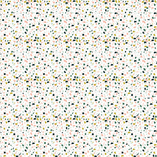 Hibiscus Confetti - White