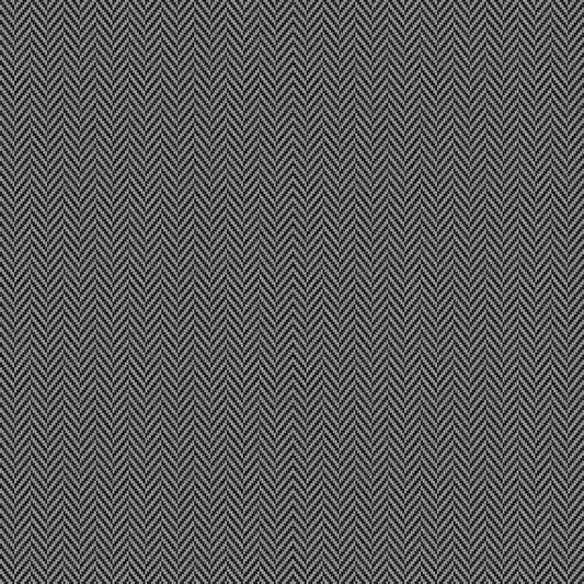 All About Plaids - Herringbone Black