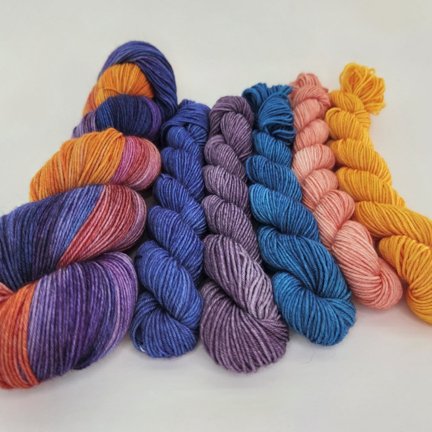 Glowing Skies - Mini Skein Set