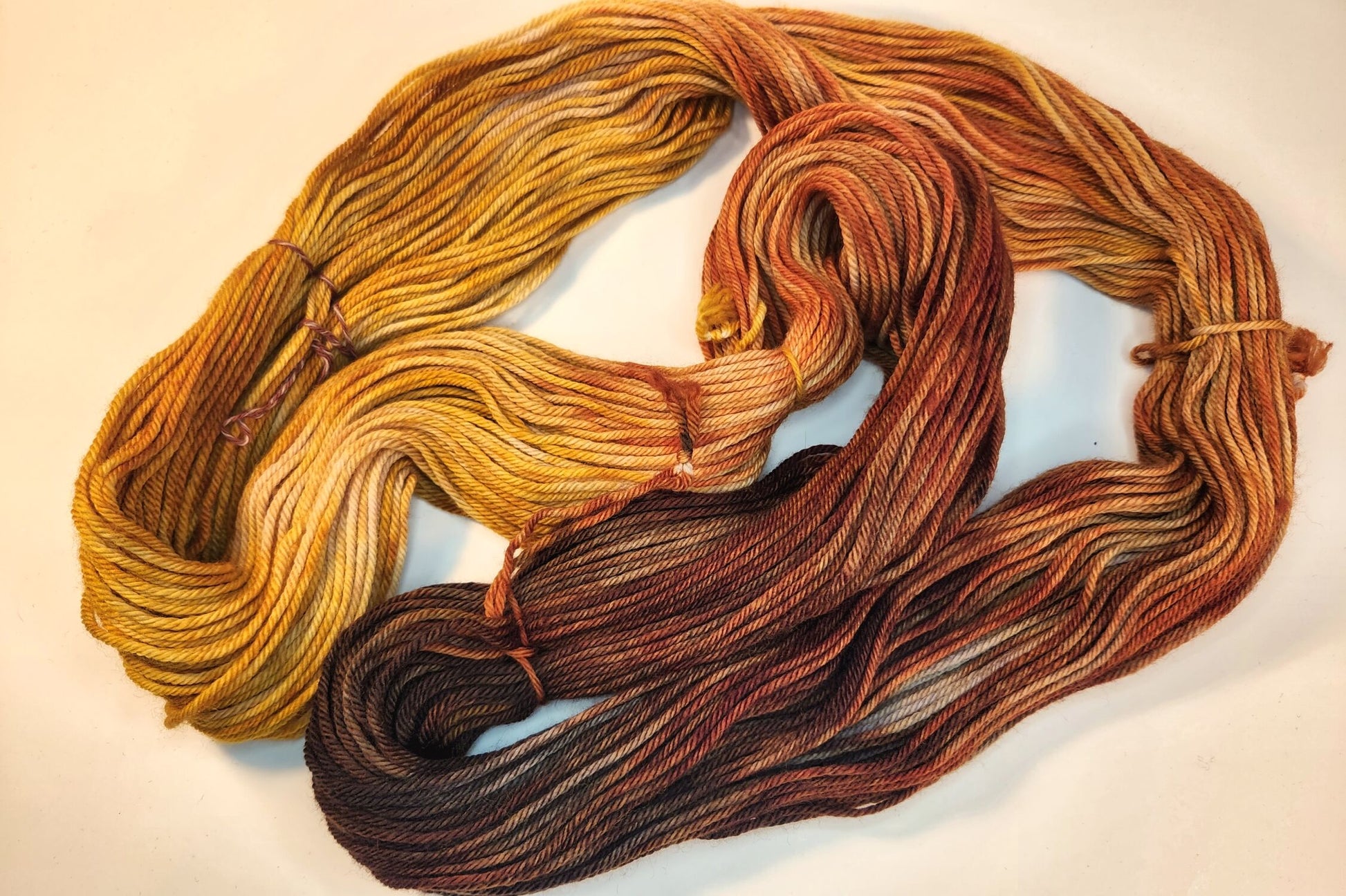 Hand Dyed Yarn Variegated